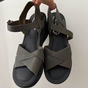 Kork-Ease Olive Sandals